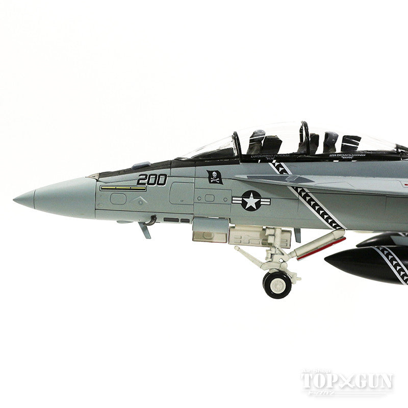 F/A-18F (two-seater) US Navy 103rd Fighter Attack Squadron "Jolly Rogers" Special Paint, aboard the aircraft carrier Eisenhower, 2013 #200/#166620 1/72 [HA5104]