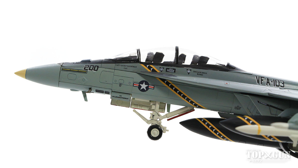 F/A-18F（複座型） アメリカ海軍 第103戦闘攻撃飛行隊 「ジョリーロジャース」 15年 ファロン基地 AG200/#166620 1/72 [HA5108]