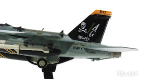 F/A-18F（複座型） アメリカ海軍 第103戦闘攻撃飛行隊 「ジョリーロジャース」 15年 ファロン基地 AG200/#166620 1/72 [HA5108]