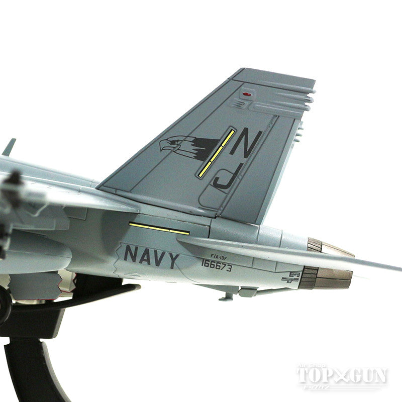 F/A-18F (two-seater) US Navy 122nd Fighter Attack Squadron "Flying Eagles" RAF Fairford, UK 2006 #166673/NJ 1/72 [HA5110]