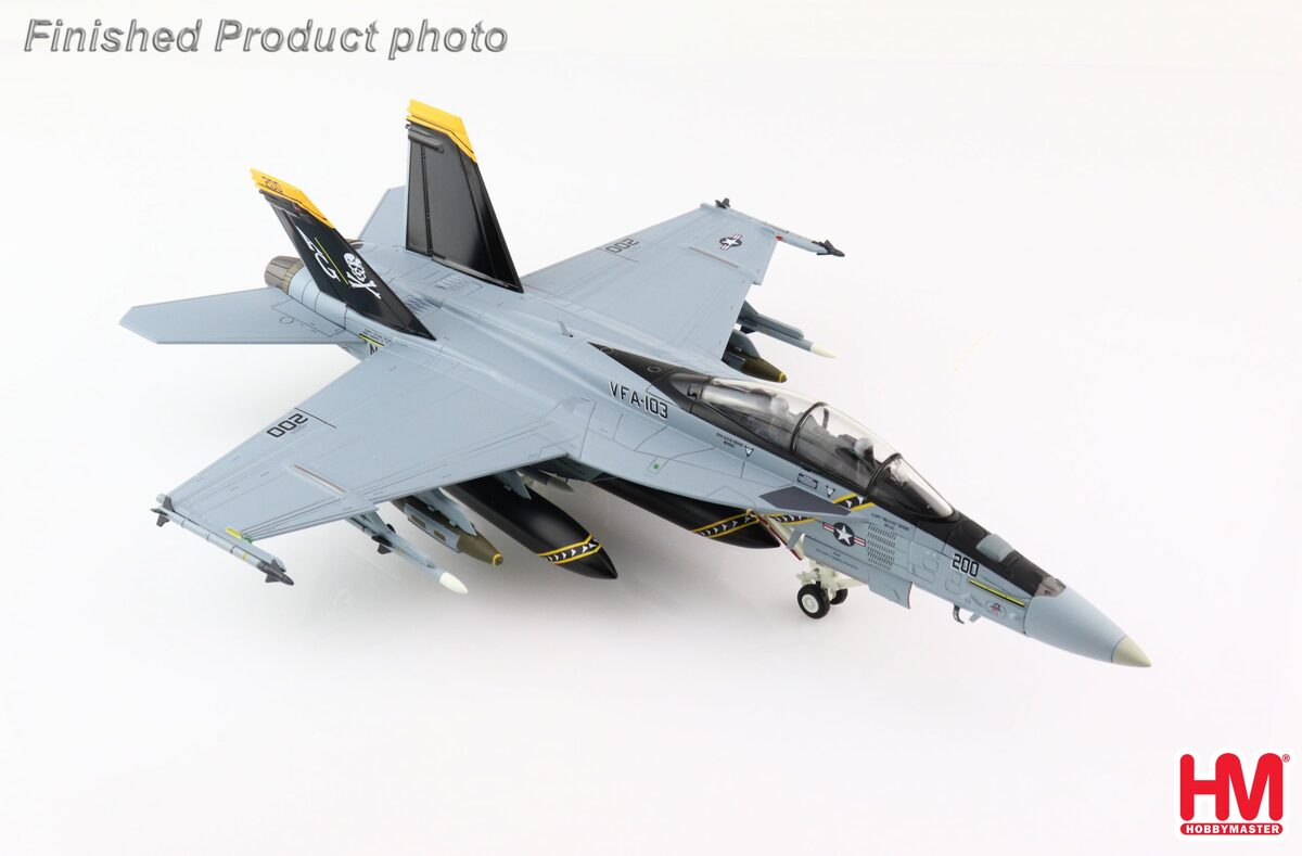 ミリタリー HM F/A-18F HA5120 / SU57 HA6804 Hobby Master F/A-18F（複座型） アメリカ海軍 第103戦闘攻撃飛行隊