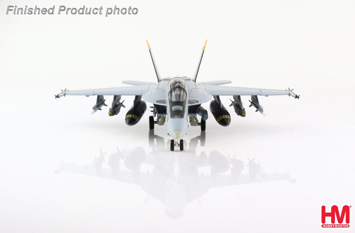 F/A-18F（複座型） アメリカ海軍 第103戦闘攻撃飛行隊「ジョリーロジャース」 生来の決意作戦（ISIL攻撃）時 空母ハリー・S・トルーマン搭載 16年 AG200/#166620 1/72 [HA5120]