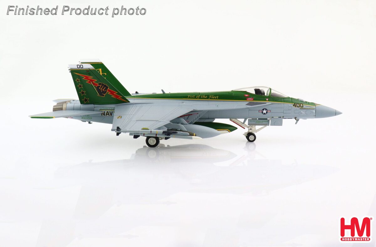 F/A-18E US Navy 25th Fighter Attack Squadron "Fist of the Fleet" Special Paint Lemoore Air Force Base 2013 NJ400 1/72 [HA5123]