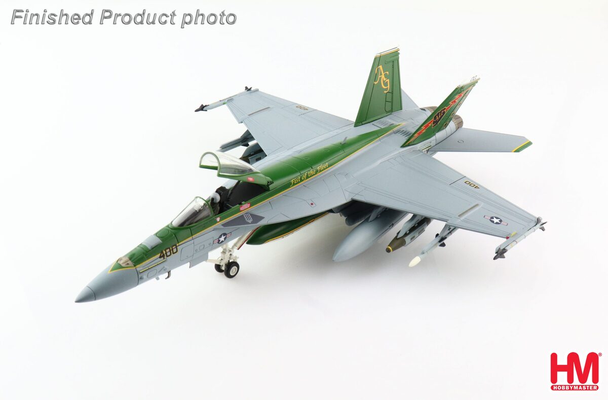 F/A-18E US Navy 25th Fighter Attack Squadron "Fist of the Fleet" Special Paint Lemoore Air Force Base 2013 NJ400 1/72 [HA5123]