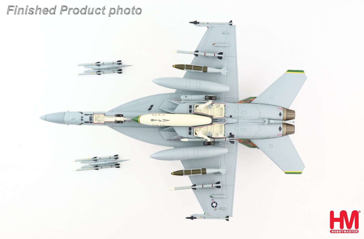 F/A-18E アメリカ海軍 第25戦闘攻撃飛行隊 「フィスト・オブ・ザ・フリート」 特別塗装 リムーア基地 13年 NJ400 1/72 [HA5123]