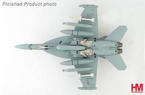 EA-18G アメリカ海軍 第131電子戦飛行隊 「ランサーズ」　生来の決意作戦（ISIL攻撃）時 17年 AJ500/#168772 1/72 [HA5153]
