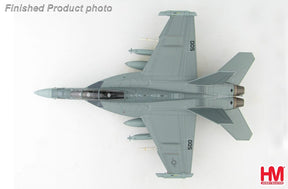 EA-18G アメリカ海軍 第131電子戦飛行隊 「ランサーズ」　生来の決意作戦（ISIL攻撃）時 17年 AJ500/#168772 1/72 [HA5153]