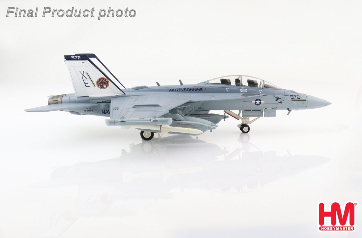 EA-18G 美国海军第 9 测试和评估中队“吸血鬼”中国湖空军基地 2008 XE572/#166856 1/72 [HA5154]