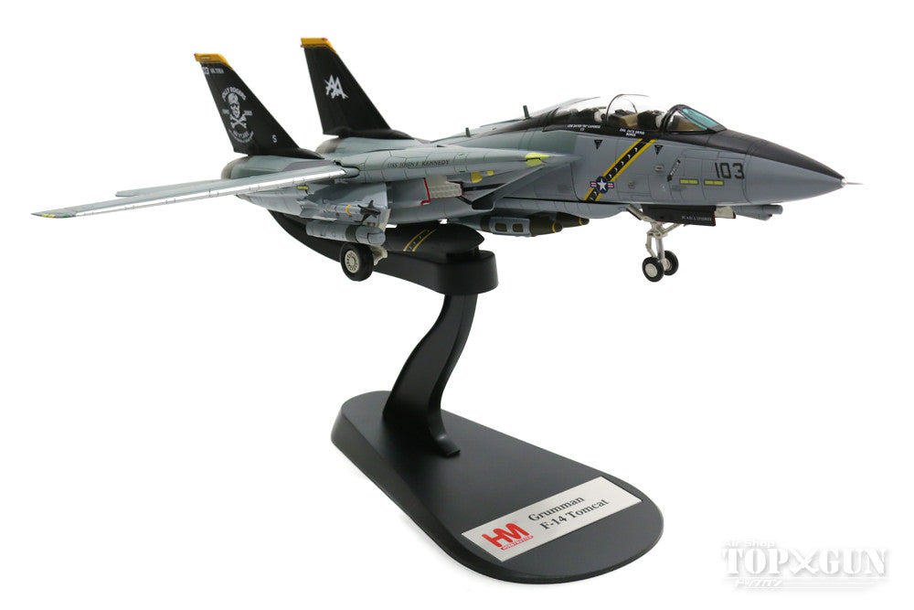 F-14B US Navy 103rd Fighter Squadron "Jolly Rogers" Commander's (CO) aircraft aboard the aircraft carrier J.F. Kennedy 2004 AA103 1/72 [HA5204]