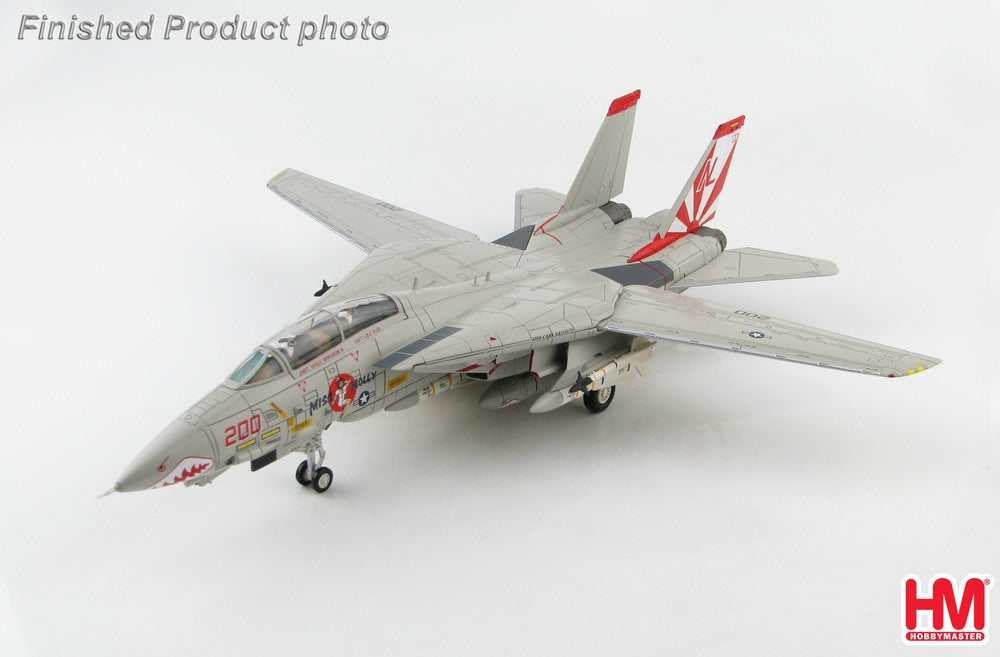 F-14A アメリカ海軍 第111戦闘飛行隊 「サンダウナーズ」 空母カールビンソン搭載 「ミス・モリー」 89年 NL200/#161621 1/72 [HA5213B]