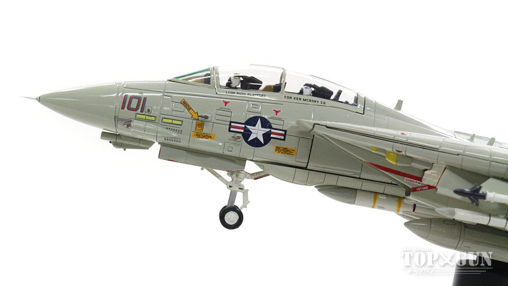 F-14A アメリカ海軍 第74戦闘飛行隊 「ビーデビラーズ」 空母サラトガ搭載 87年 AA101/#162707 1/72 [HA5215]