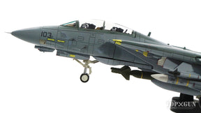 F-14Aトムキャット アメリカ海軍 第41戦闘飛行隊 「ブラックエイセス」 空母エンタープライズ搭載 最終航海時 01年 「ドロレス」 AJ103/#158612 1/72 [HA5218]