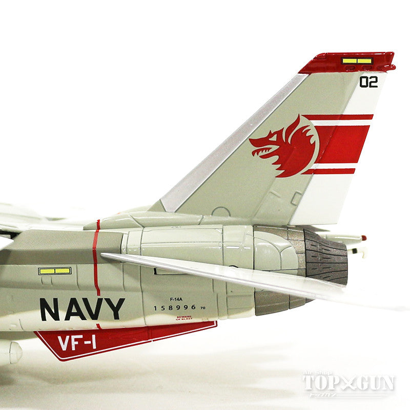 F-14A US Navy 1st Fighter Squadron "Wolfpack" Wing Commander (CAG) aircraft aboard the aircraft carrier USS Enterprise, July 1976, NK102/158996, 1/72 [HA5220]