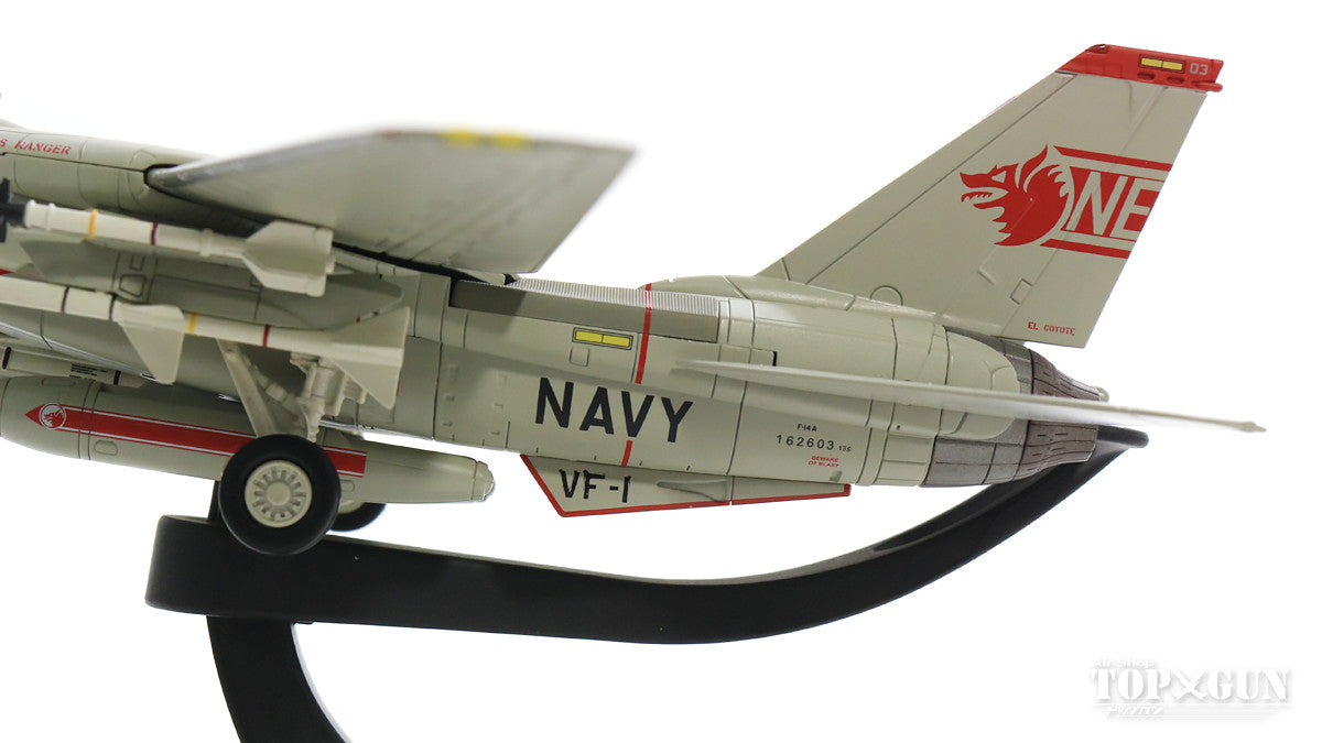 F-14A US Navy 1st Fighter Squadron "Wolfpack" Gulf War (Iraqi Mi-8 shot down) Aboard the Ranger aircraft carrier in 1991 NE103/#162603 1/72 [HA5224]