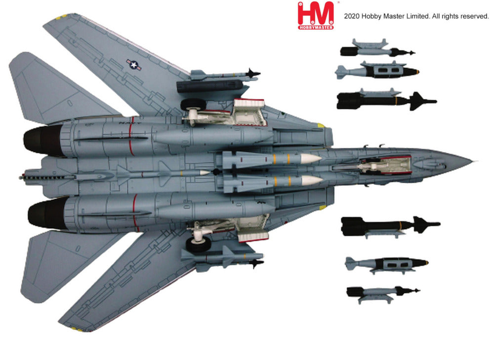 F-14D US Navy 31st Fighter Squadron "Tomcatters" on board the aircraft carrier Theodore Roosevelt 2006 AJ100/#164342 1/72 [HA5232]