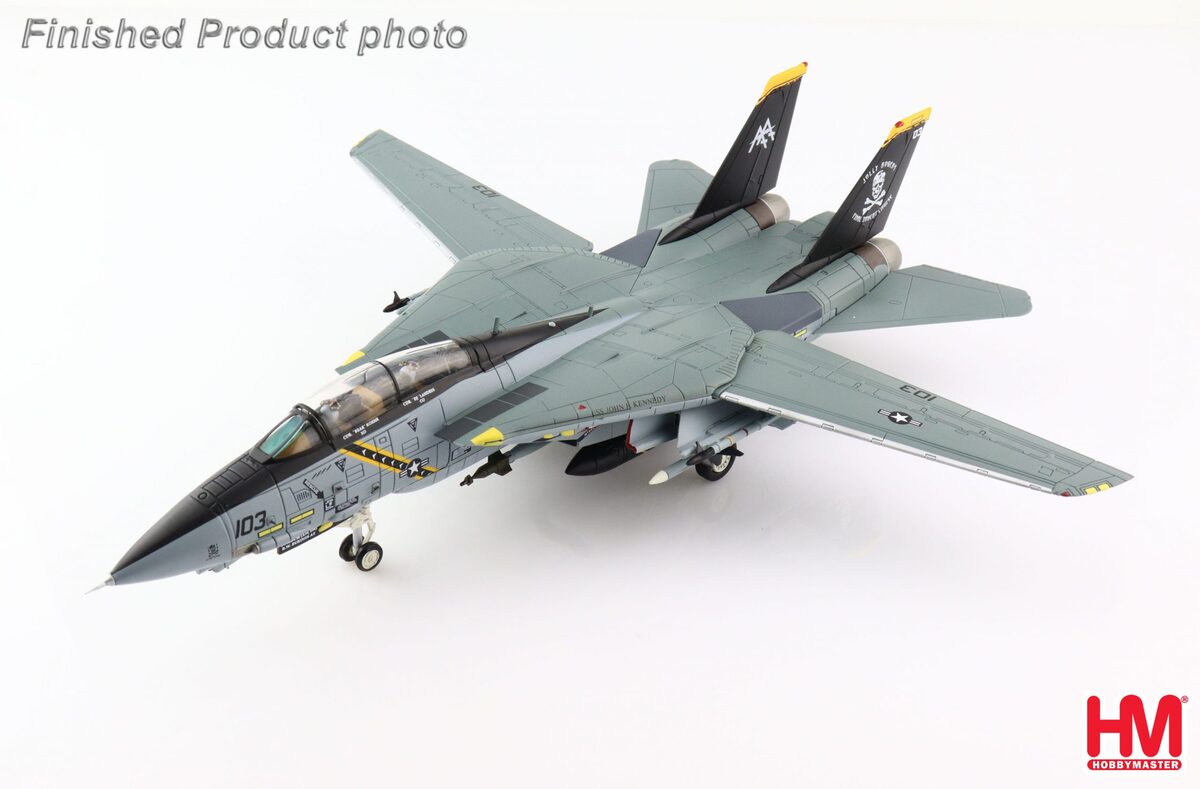 Hobby Master F-14B アメリカ海軍 第103戦闘飛行隊 「ジョリーロジャース」 オセアナ基地 05年 #103/#163217 1/72  [HA523