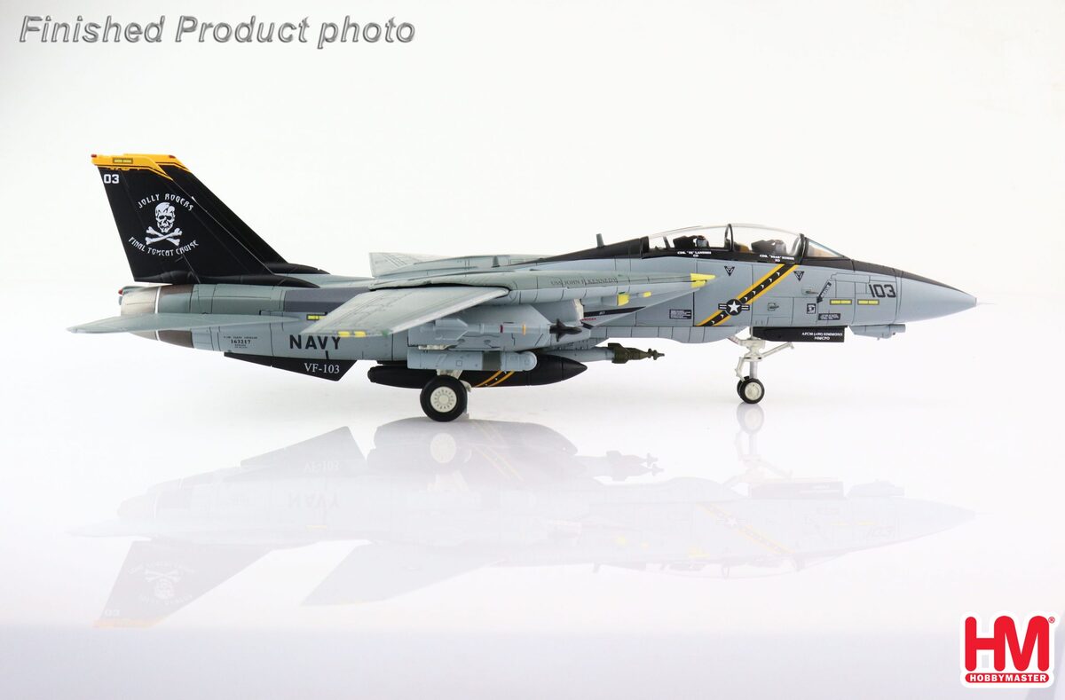 F-14B US Navy 103rd Fighter Squadron "Jolly Rogers" Oceana Base 2005 #103/#163217 1/72 [HA5239]