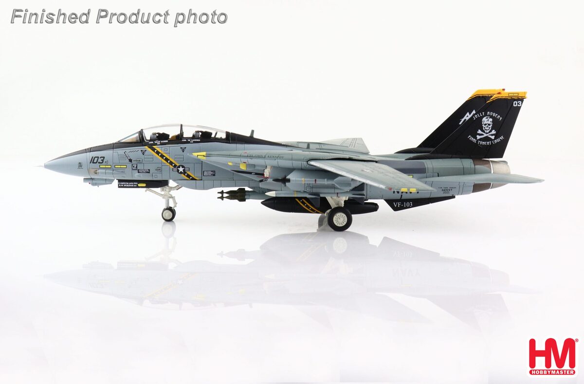 F-14B US Navy 103rd Fighter Squadron "Jolly Rogers" Oceana Base 2005 #103/#163217 1/72 [HA5239]