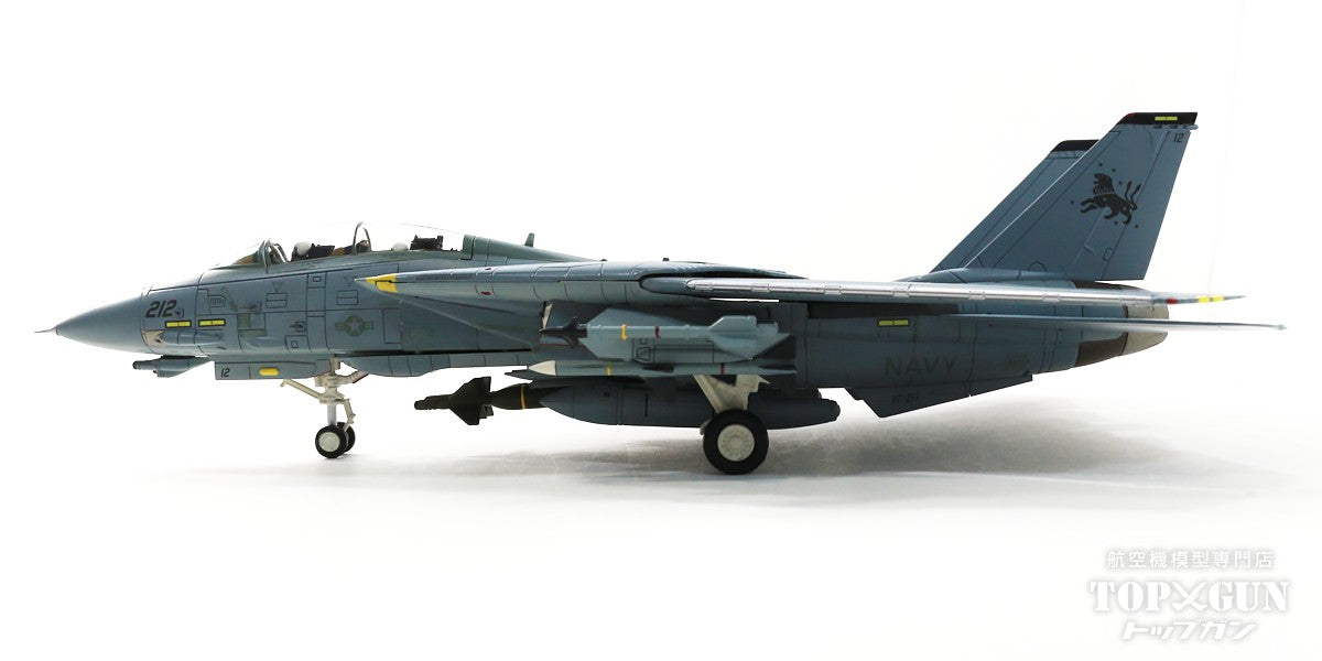 F-14D アメリカ海軍 第213戦闘飛行隊「ブラックライオンズ」 ミーガン・フラナガン少佐機 イラクの自由作戦時 空母セオドア・ルーズベルト搭載 06年 #212 1/72 [HA5249]