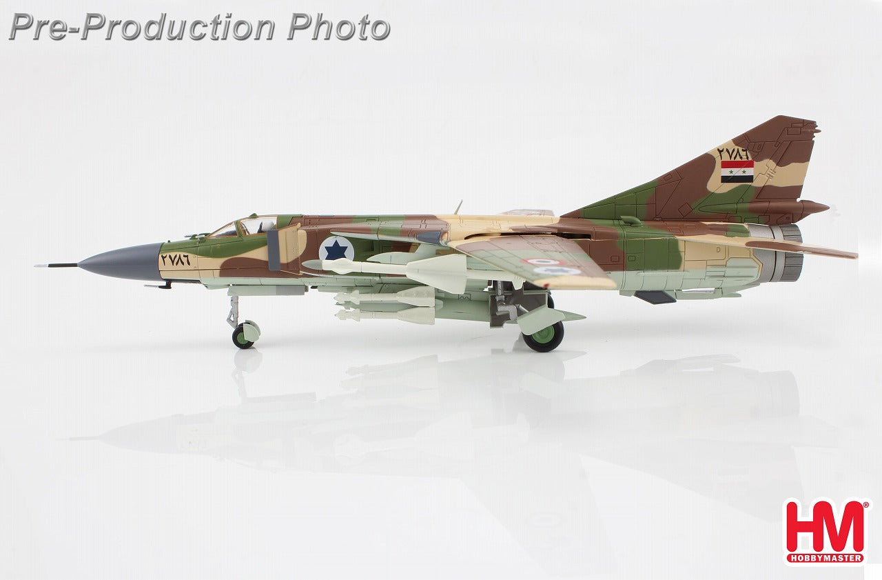 MiG-23ML Frogger G Syrian Air Force Major Adl Bassem defector aircraft 1/72 [HA5315] 