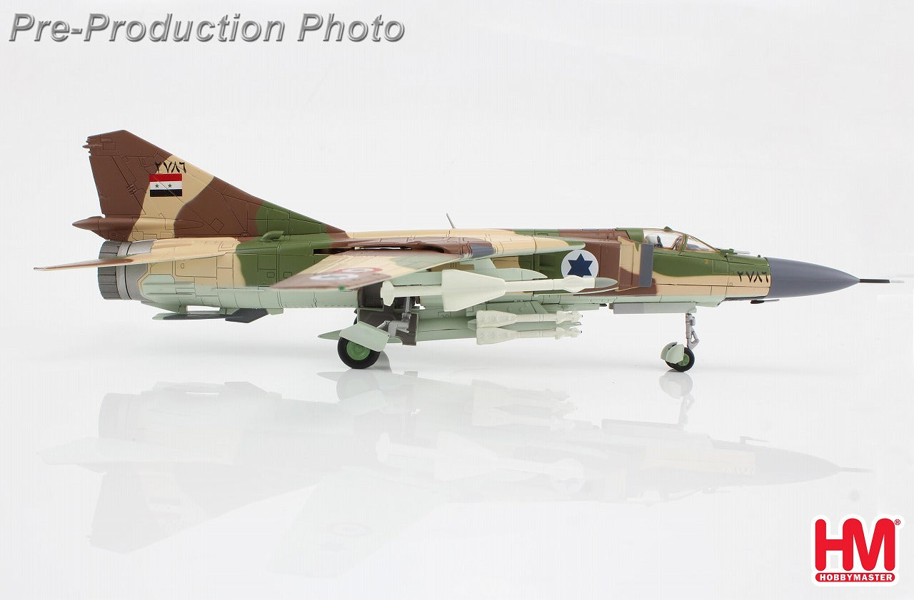 MiG-23ML Frogger G Syrian Air Force Major Adl Bassem defector aircraft 1/72 [HA5315] 