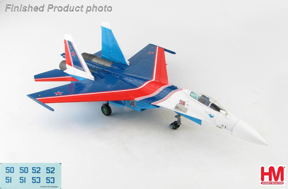 Su-35S "Flanker-E" Russian Air Force Acrobatic Team "Russkie Vityazhy/Russian Knights" Kubinka Air Base 2019 (numbered decals included) 1/72 [HA5707B]