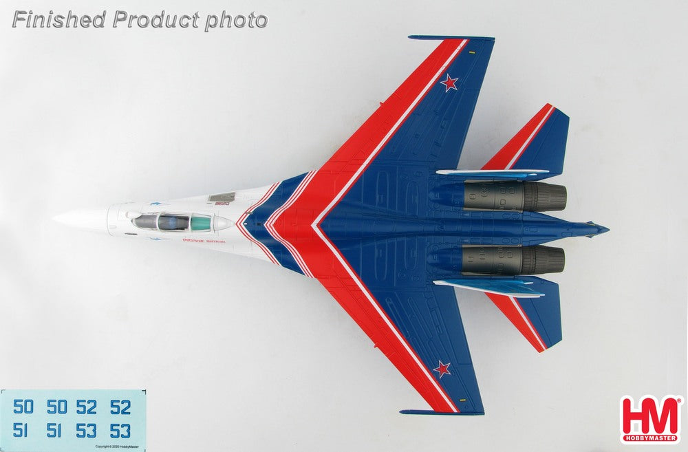 Su-35S "Flanker-E" Russian Air Force Acrobatic Team "Russkie Vityazhy/Russian Knights" Kubinka Air Base 2019 (numbered decals included) 1/72 [HA5707B]