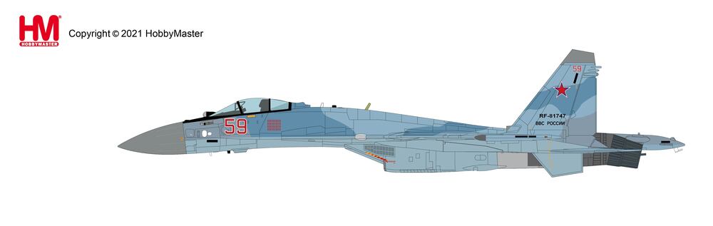 Su-35 "Flanker-E" Russian Aerospace Forces, Syrian conflict, 2018 #59/RF-81747 1/72 [HA5709]