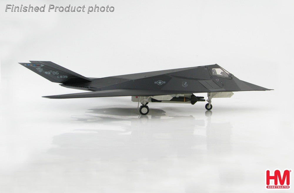 F-117A, 49th Fighter Wing, 9th Fighter Squadron, United States Air Force (with commander's mark), Holloman Air Force Base, 2006, #86-0839, 1/72 [HA5808]