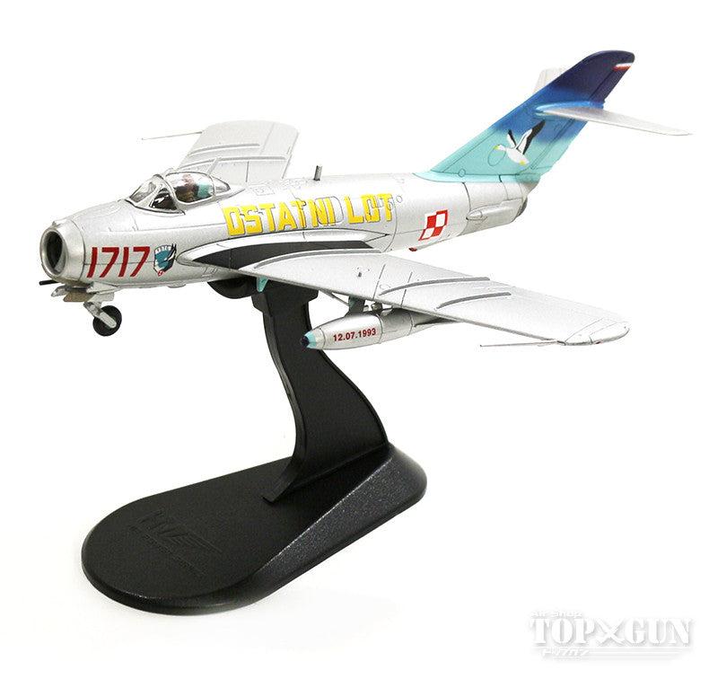 Lim-5 (MiG-17F) Polish Air Force 45th Test Squadron Special Paint "Final Flight Commemoration" 1993 #1717 1/72 [HA5905]