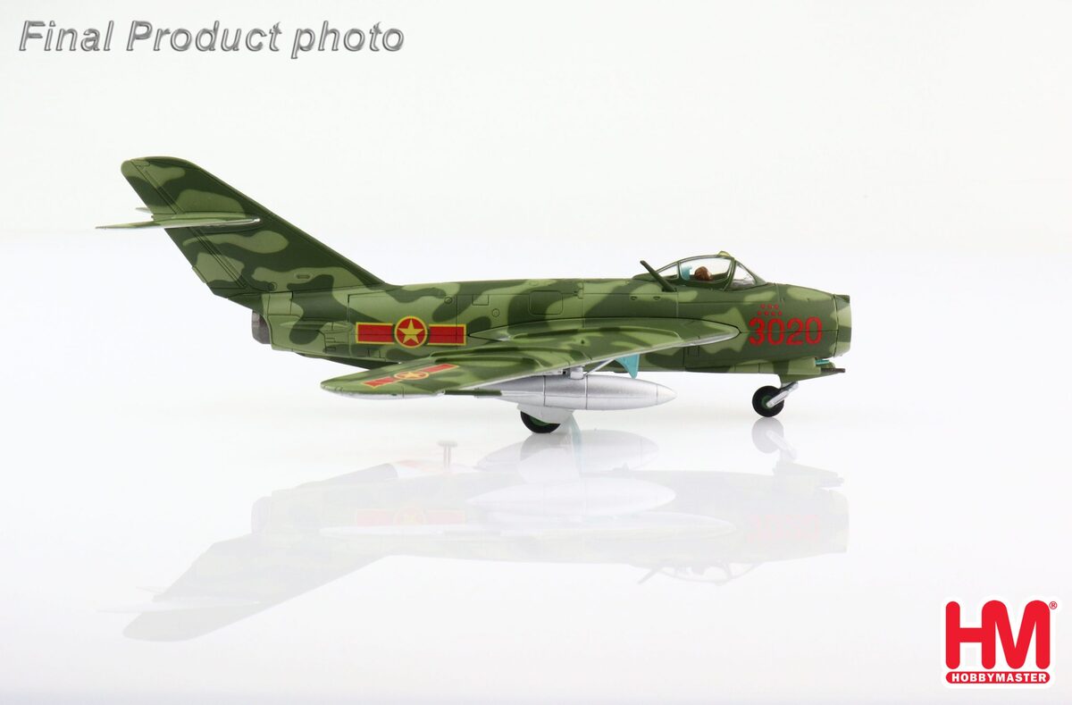 MiG-17F 北ベトナム空軍 第923戦闘航空連隊 「イェンテー」 レ・ハイ機（F-4撃墜） 68年6月14日 #3020 1/72 [HA5908]