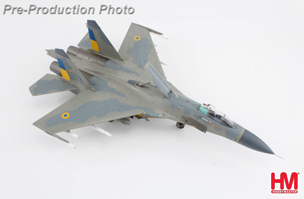 Su-27 フランカーB型 ウクライナ空軍 2023年（AGM-88・IRIS-T 各ミサイルパーツ付属) 1/72 [HA6021](20231231WE)