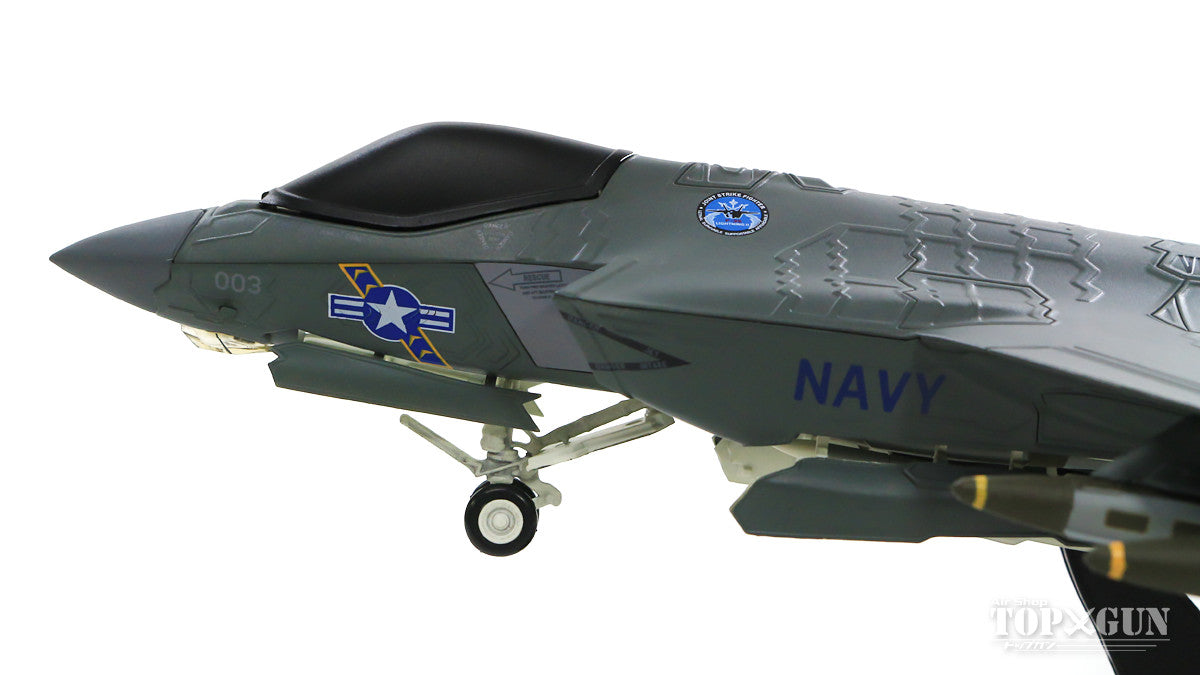 F-35C アメリカ海軍 開発実証（ポールテスト）用実物大モデル機 12年 #003 1/72 [HA6203]