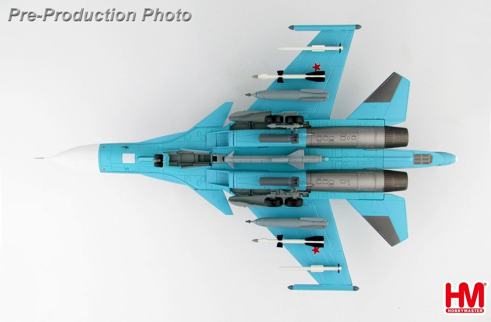 Su-34 "Fullback" Russian Air Force Lt. Colonel Oleg Peskov Commemorative Mark Jamming Pod &amp; Cluster Bomb Included 2016 #10 1/72 [HA6303]