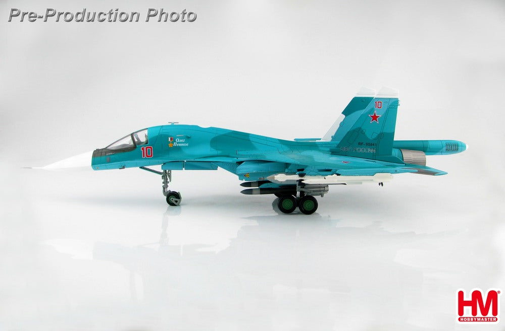 Su-34「フルバック」 ロシア空軍 オレグ・ペシュコフ中佐記念マーク 対空ミサイル＆KH-31対艦ミサイル付属 17年 #10 1/72 [HA6303B]