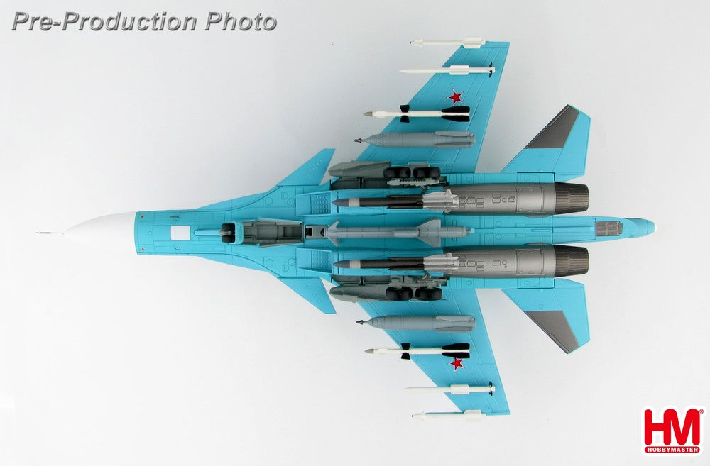 Su-34 "Fullback" Russian Air Force Lt. Colonel Oleg Peskov commemorative mark with anti-aircraft missiles and KH-31 anti-ship missiles 2017 #10 1/72 [HA6303B]