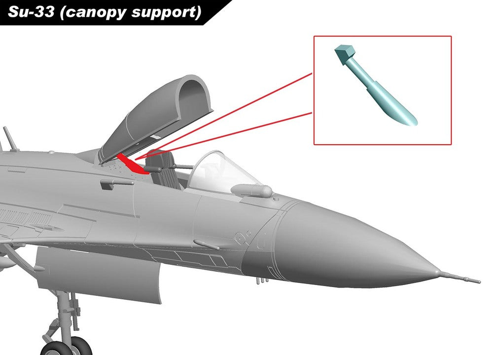 J-15 Carrier-Based Fighter, People's Liberation Army Navy, KD-88 Air-to-Surface Missile, 1/72 [HA6405]