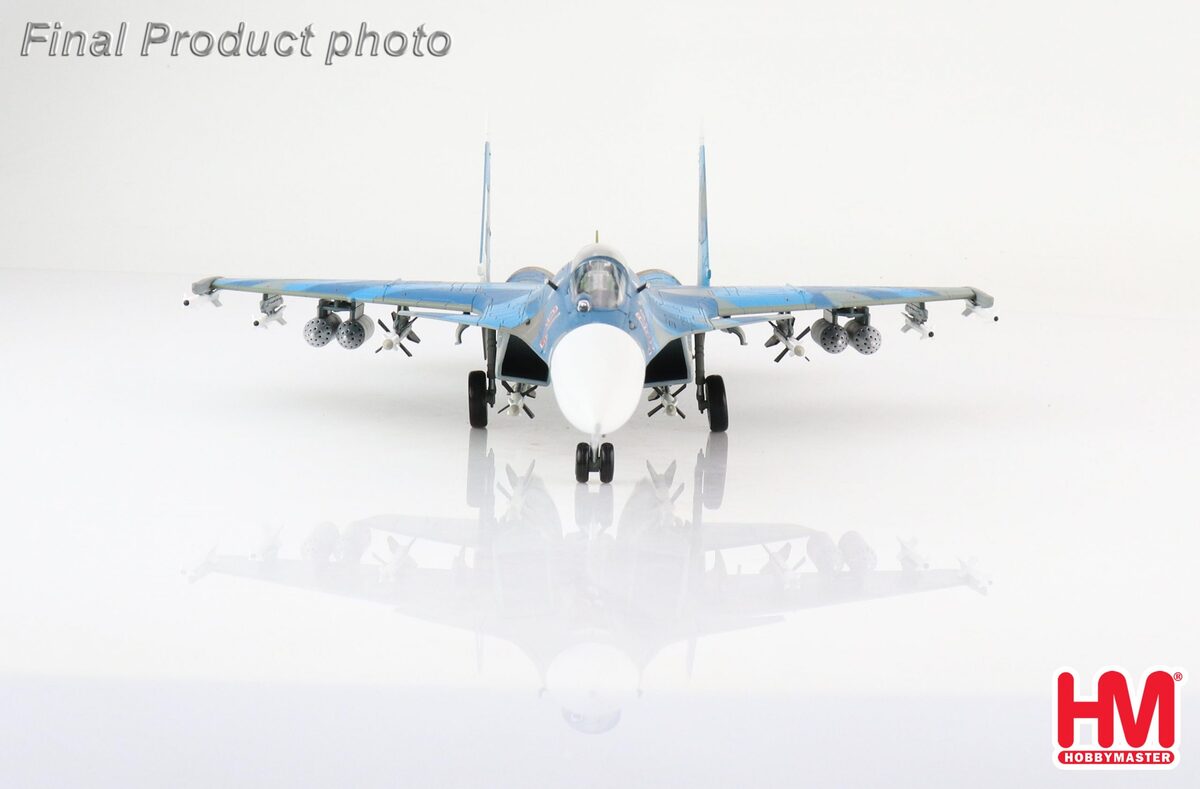 Su-33 "Flanker-D" Russian Navy 279th Carrier Fighter Aviation Regiment 2nd Squadron on board the aircraft carrier Admiral Kuznetsov during Syrian operations 2016 #84 1/72 [HA6407]