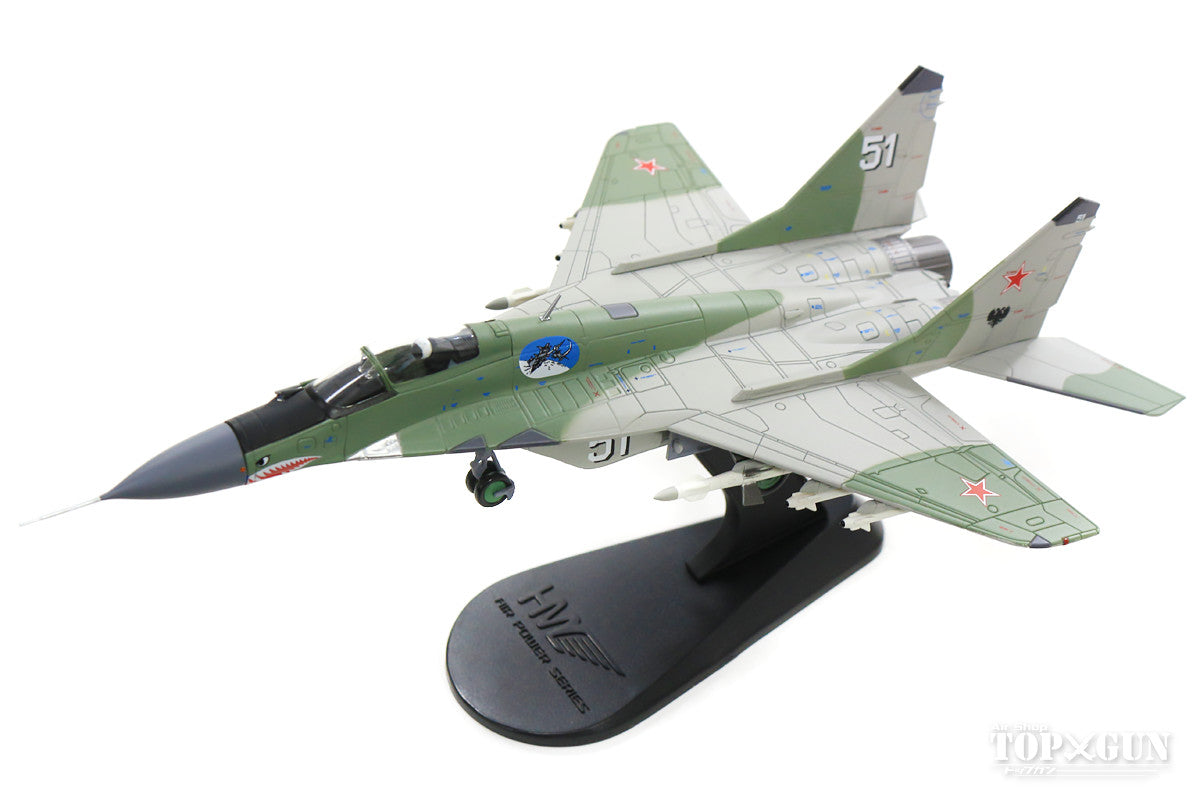 MiG-29S (9.13) "Falcrum C" Russian Air Force 1080th Aviation Training Center 160th Aviation Training Regiment Borisoglebsk Air Base, Voronezh Oblast 2001 #51 1/72 *New mold [HA6501]