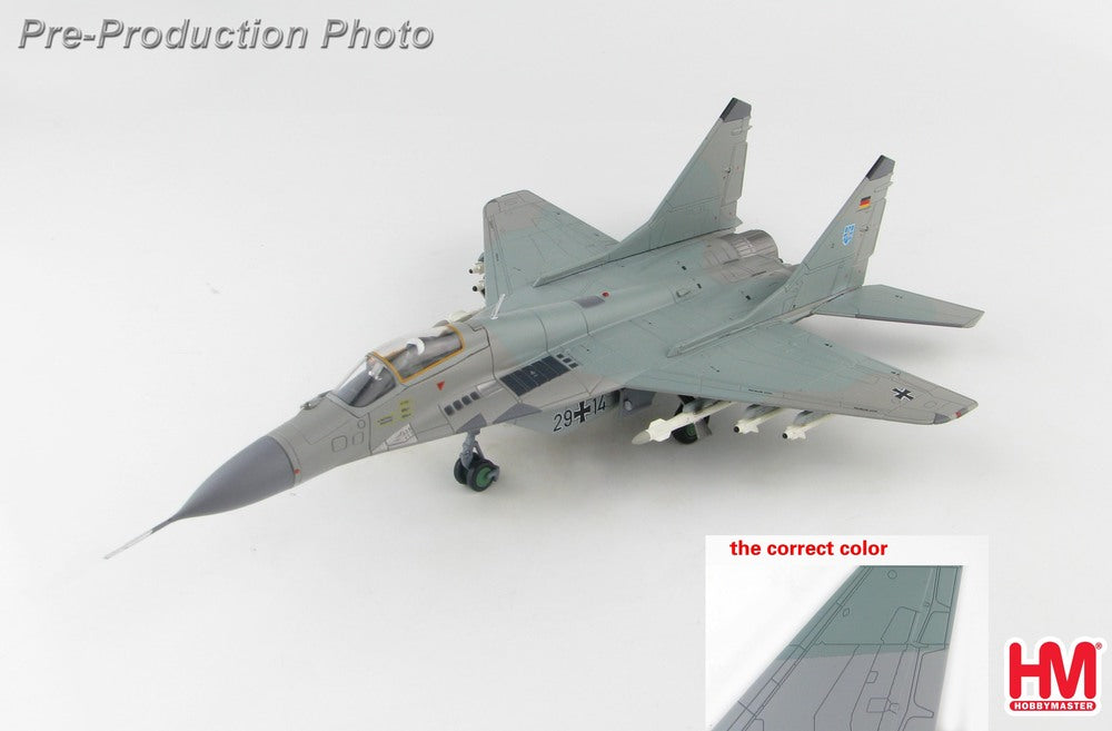 MiG-29A German Air Force 73rd Fighter Wing "Steinhoff" Laage Air Base 1994 29+14 1/72 [HA6503]