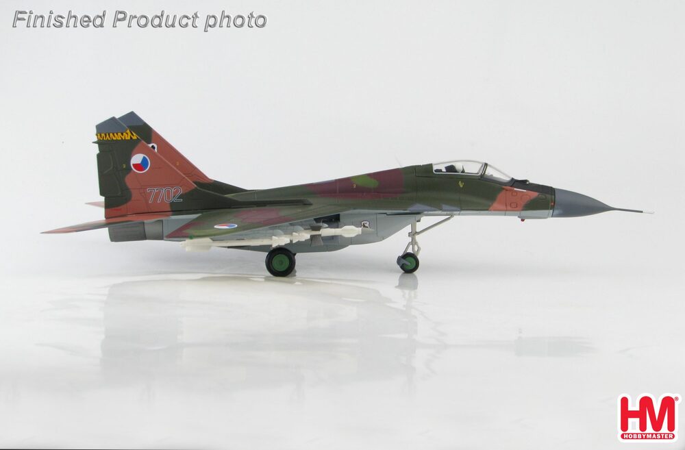 MiG-29A Czech Air Force 1st Fighter Aviation Regiment Zatec Base 1993 #7702 1/72 [HA6506]