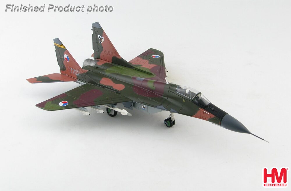 MiG-29A Czech Air Force 1st Fighter Aviation Regiment Zatec Base 1993 #7702 1/72 [HA6506]