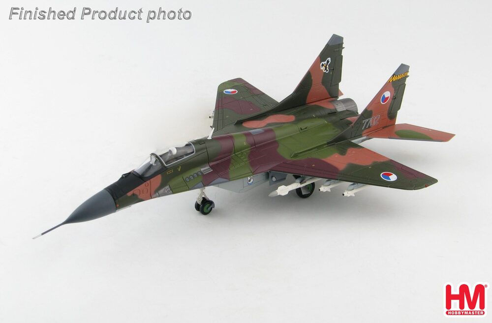 MiG-29A Czech Air Force 1st Fighter Aviation Regiment Zatec Base 1993 #7702 1/72 [HA6506]