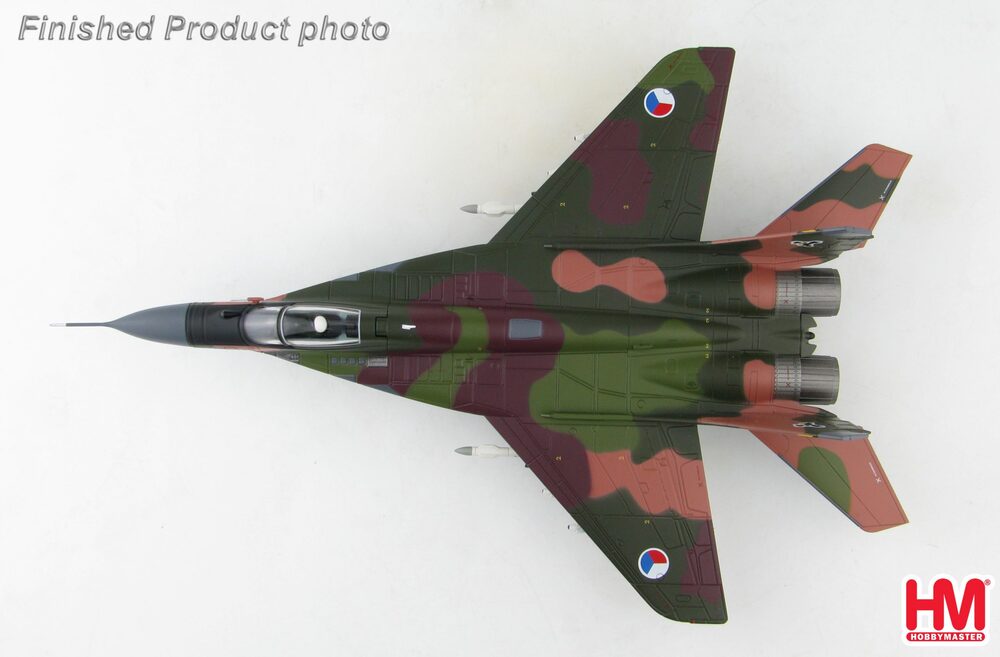 MiG-29A Czech Air Force 1st Fighter Aviation Regiment Zatec Base 1993 #7702 1/72 [HA6506]