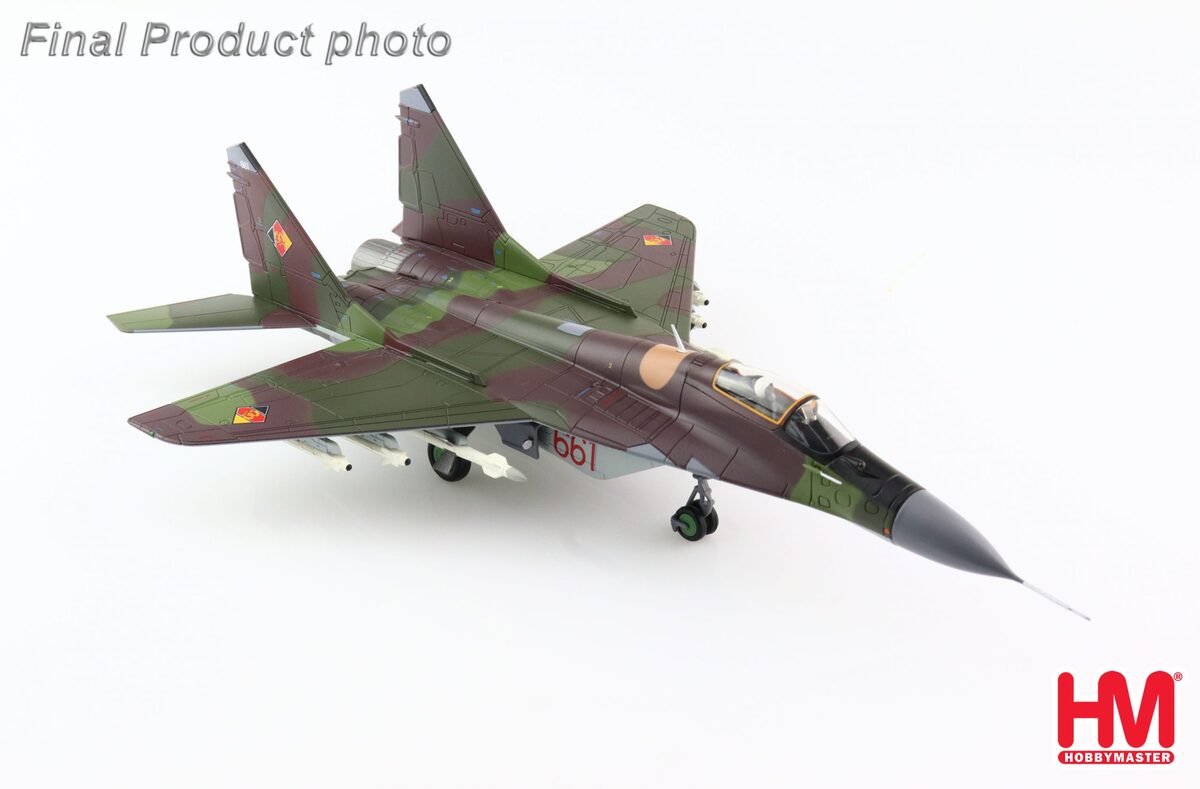 MiG-29A 東ドイツ空軍 90年 #661 1/72 [HA6514]