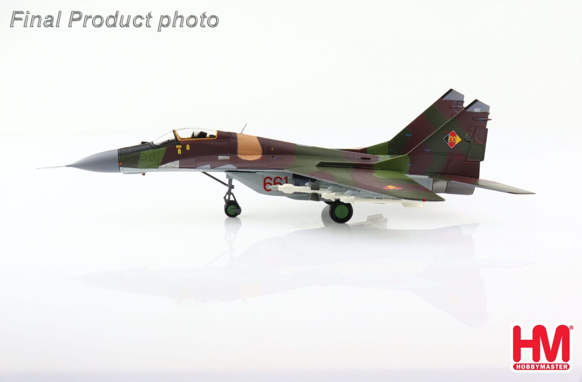 MiG-29A 東ドイツ空軍 90年 #661 1/72 [HA6514]