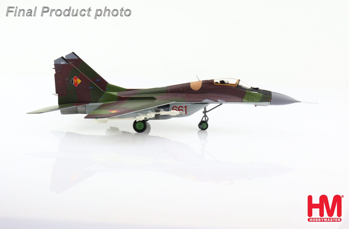 MiG-29A East German Air Force 1990 #661 1/72 [HA6514]