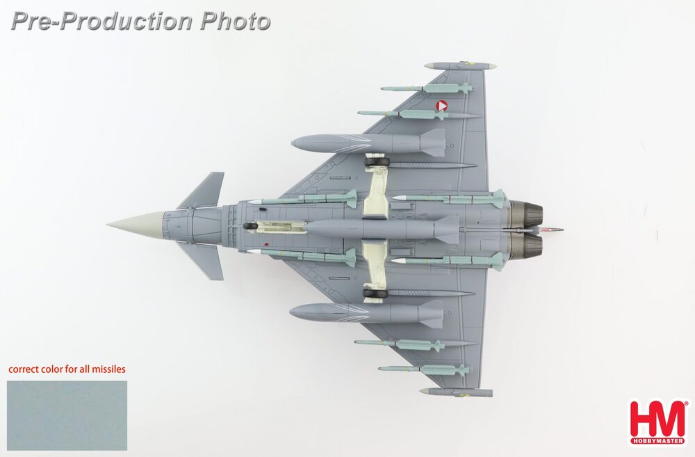 Eurofighter Typhoon, Austrian Air Force Surveillance Command, Airspace Surveillance Wing, Special Paint, Zeltweg (Hinterstowasser) Air Base, 2019, 7L-WB, 1/72 [HA6610]