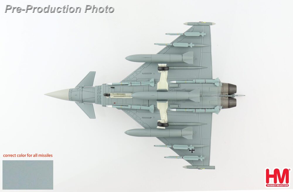 Eurofighter Typhoon, German Air Force, 31st Tactical Air Wing "Belke", Nörvenich Air Base, 19, 31+17, 1/72 [HA6612]