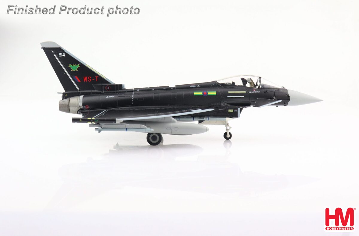 Eurofighter Typhoon FGR.4, Royal Air Force, No. 9 (Bomber)/IX (B) Squadron, hypothetical enemy aircraft paint, RAF Lossiemouth, Scotland, 2020, ZJ914, 1/72 [HA6613]